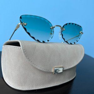 Chloe Rosie 60mm Gradient Cat Eye Sunglasses